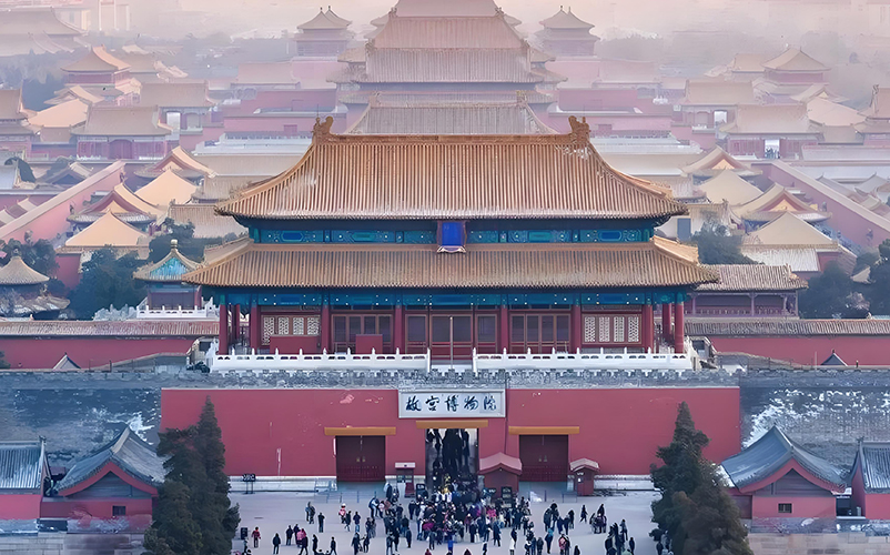 祝贺北京中轴线申遗成功! 9091美高梅官方网站视觉数字活化古中轴线重现盛世佳景