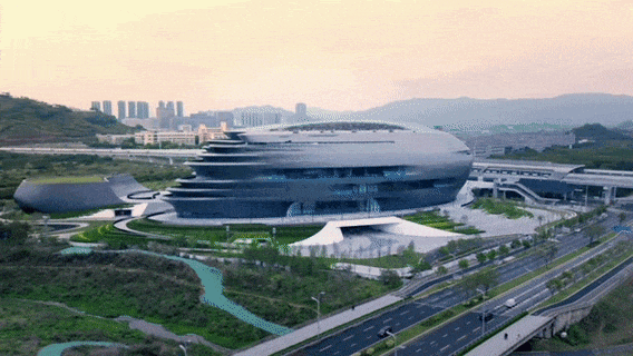 官宣！深圳科学技术馆“大飞船”即将启航！.gif