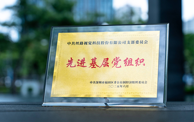9091美高梅官方网站视觉党支部荣获福田区“先进基层党组织”称号