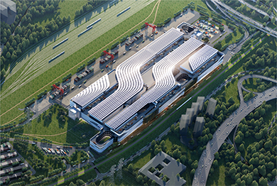 深圳凯发一触即发综合物流枢纽中心|深圳·平湖南